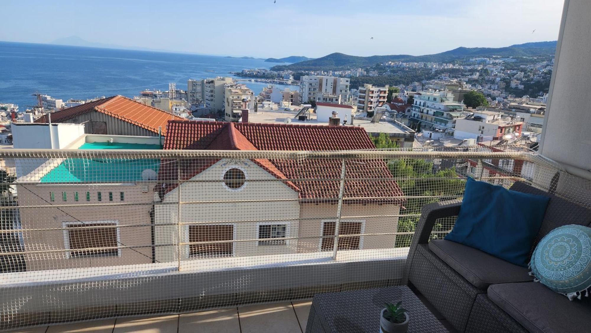 Urban 360 View Apartment Kavala Dış mekan fotoğraf