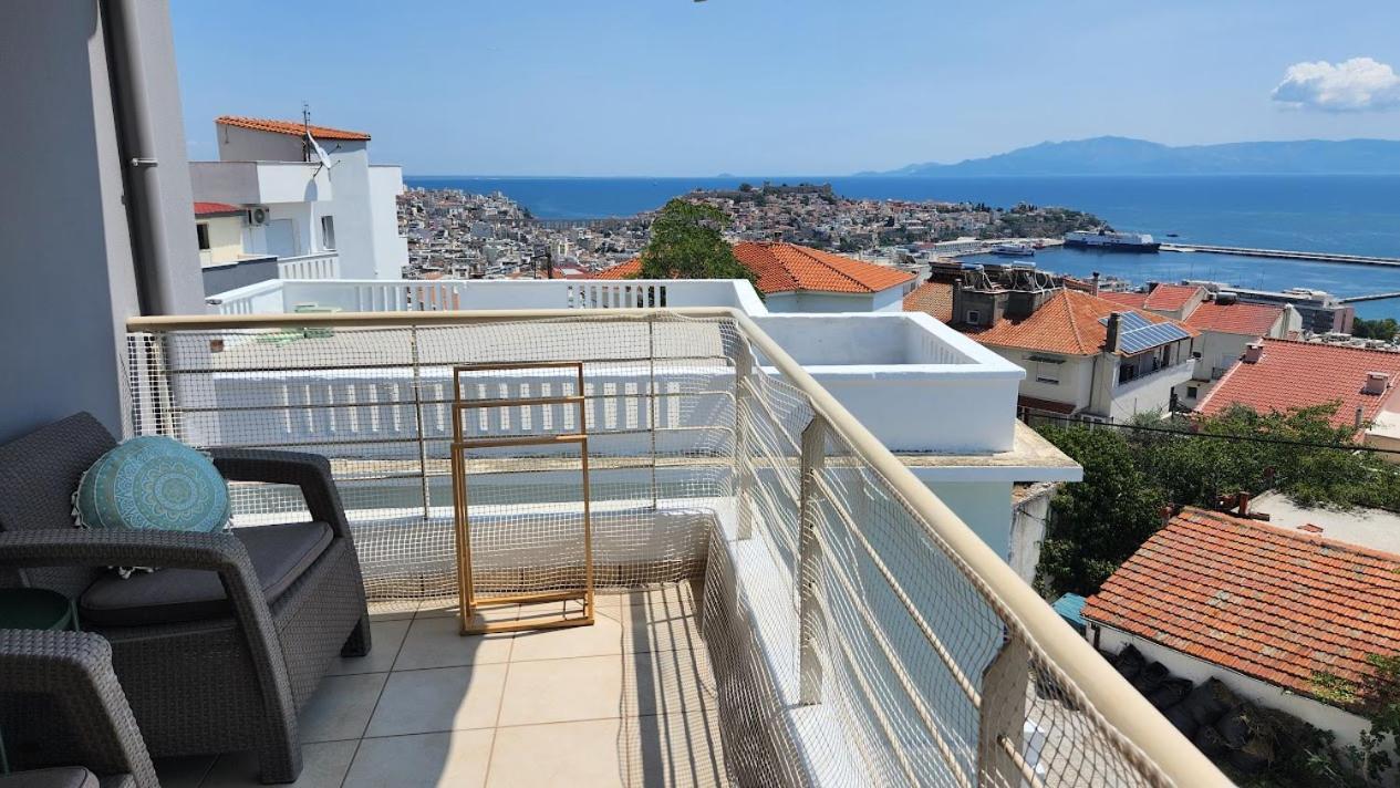 Urban 360 View Apartment Kavala Dış mekan fotoğraf